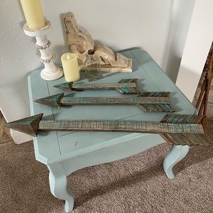 Wood Arrows Rustic Wood Wall Decor Farmhouse Wall